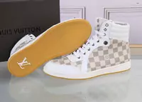 zapatos louis vuitton 2016 printemps size 38-45 high echiquier lv